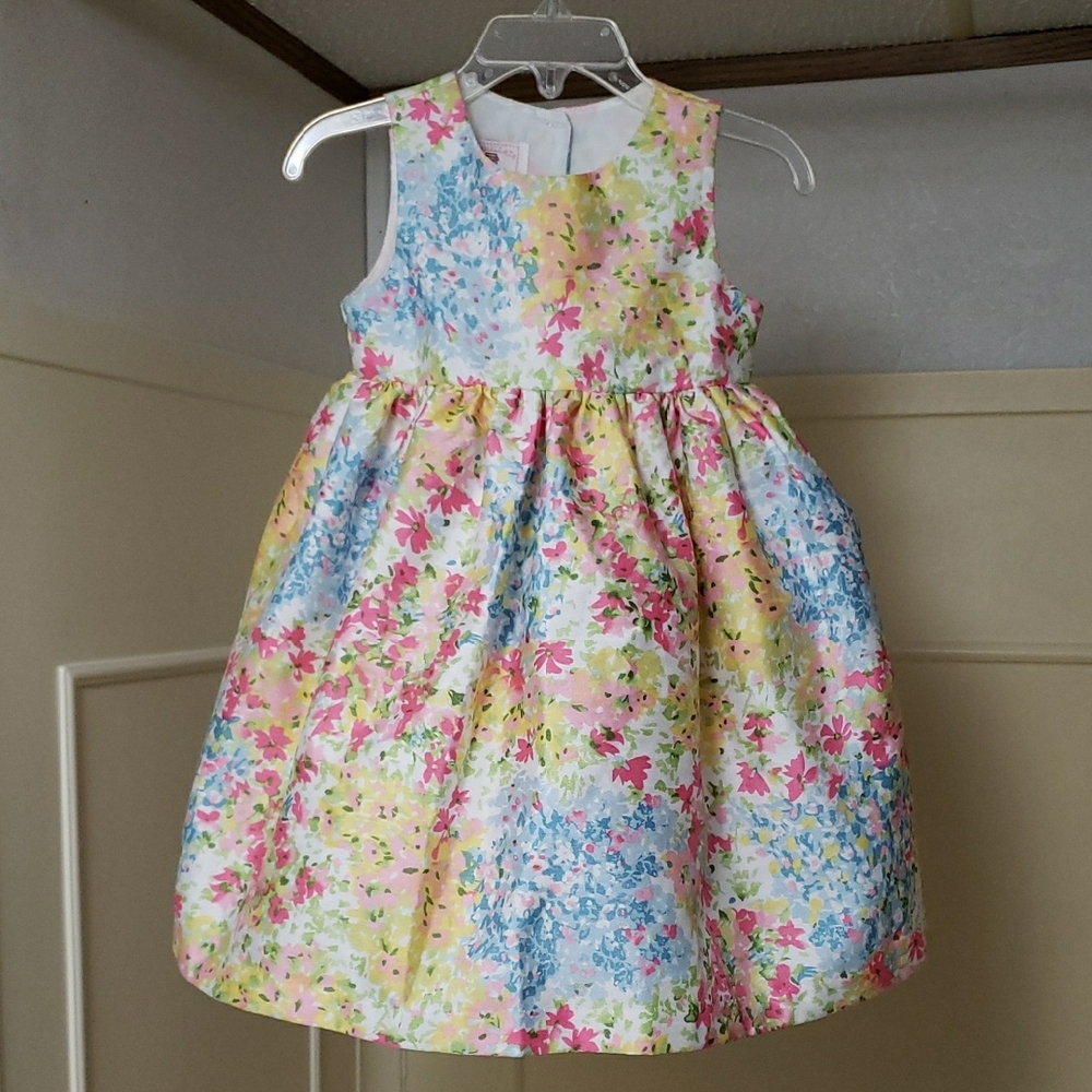 Elegant Easter Dress - Pastel Delight 2T